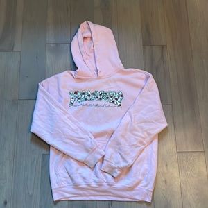 Pink Rose Thrasher Hoodie